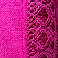 Load image into Gallery viewer, Fuchia Alpaca Shawl 02