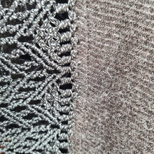 Load image into Gallery viewer, Grey Alpaca Shawl 03