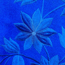 Load image into Gallery viewer, Blue Alpaca Shawl 17