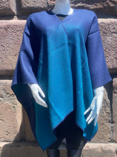Load image into Gallery viewer, Reversible Alpaca Cape (A2)