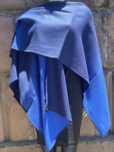 Load image into Gallery viewer, Reversible Alpaca Cape (A13)