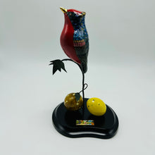 Load image into Gallery viewer, Elegant Ceramic Robin Sculpture