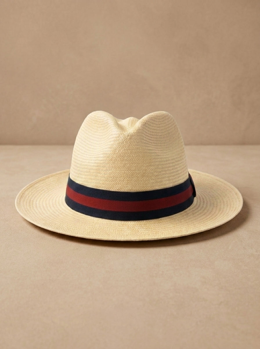 Montecristi Panama hat, handwoven in Ecuador