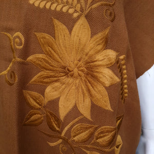 Caramel Alpaca Shawl 15