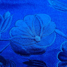 Load image into Gallery viewer, Blue Alpaca Shawl 18
