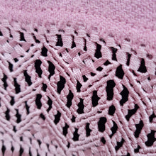 Load image into Gallery viewer, Pink Alpaca Shawl 20
