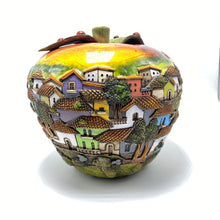 Load image into Gallery viewer, RED CERAMIC APPLE SCULPTURE
