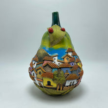 Load image into Gallery viewer, GREEN CERAMIC PEAR SCULPTURE 5M
