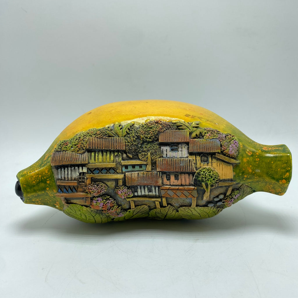 CERAMIC BANANA SCULPTURE 7M