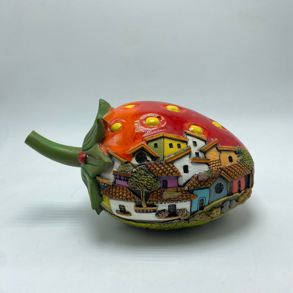 CERAMIC STRAWBERRY SCULPTURE 9M