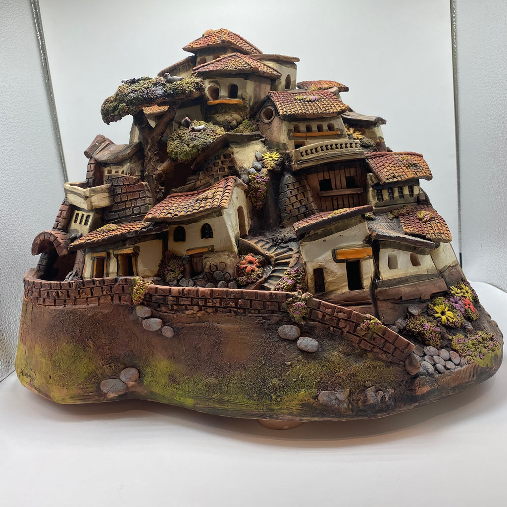 CERAMIC URBAN LANDSCAPE SCULPTURE 19L