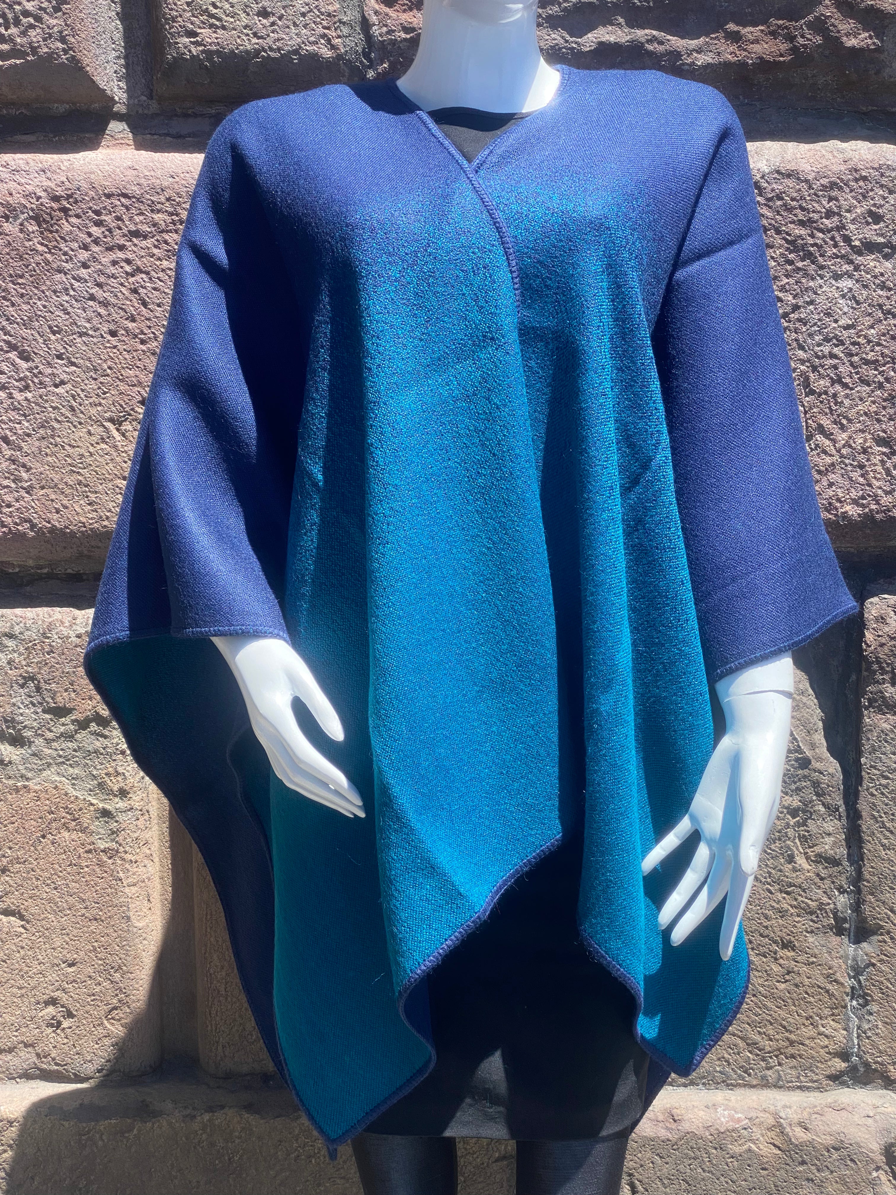 Reversible Alpaca Cape (A2)