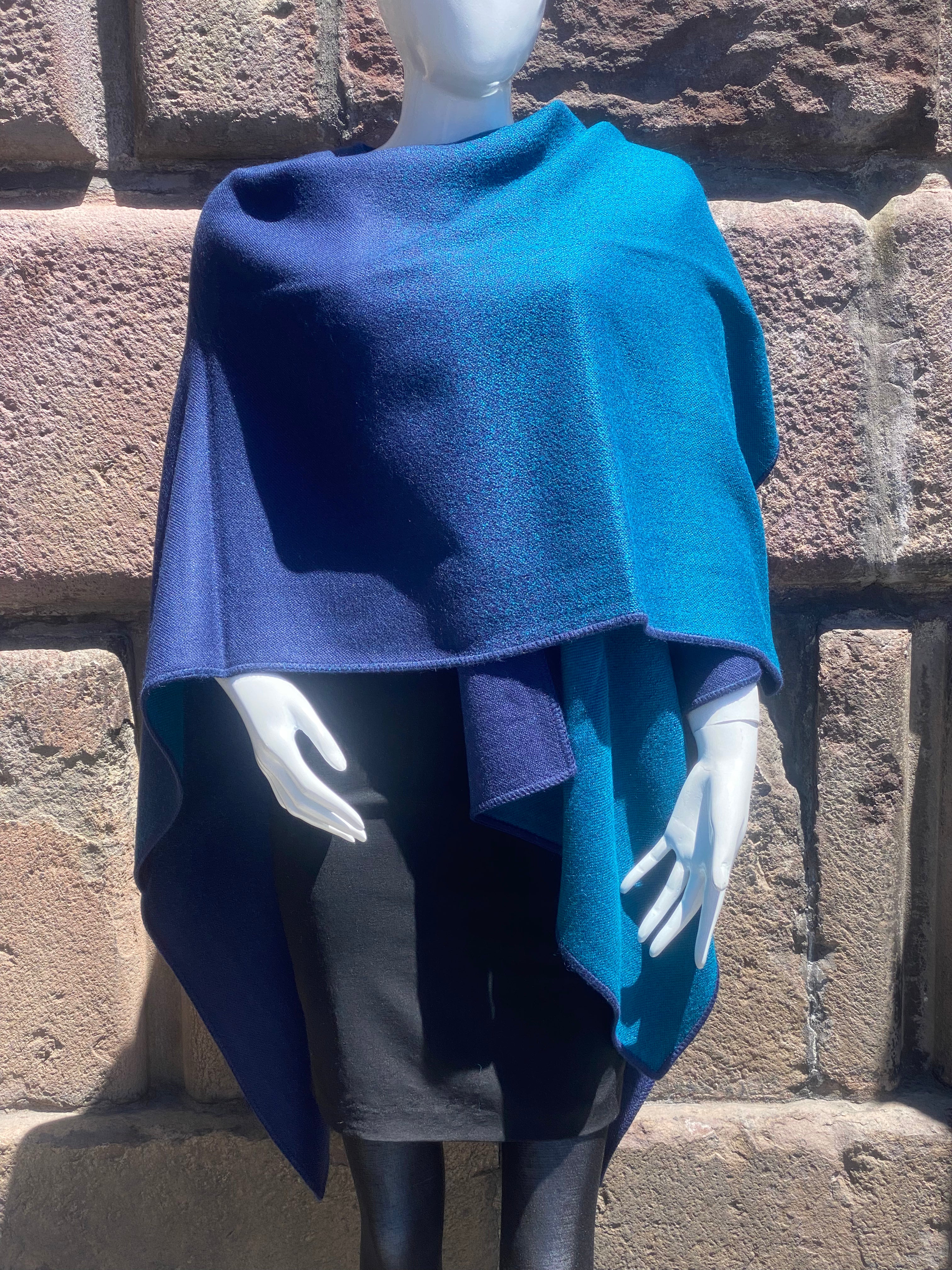 Reversible Alpaca Cape (A2)