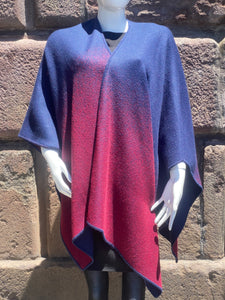 Reversible Alpaca Cape (A4)