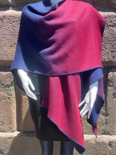 Load image into Gallery viewer, Reversible Alpaca Cape (A4)
