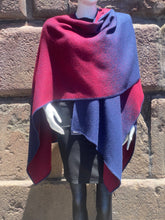 Load image into Gallery viewer, Reversible Alpaca Cape (A4)
