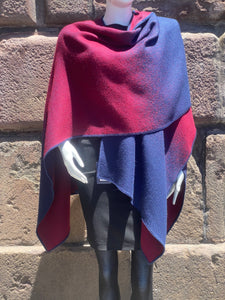 Reversible Alpaca Cape (A4)