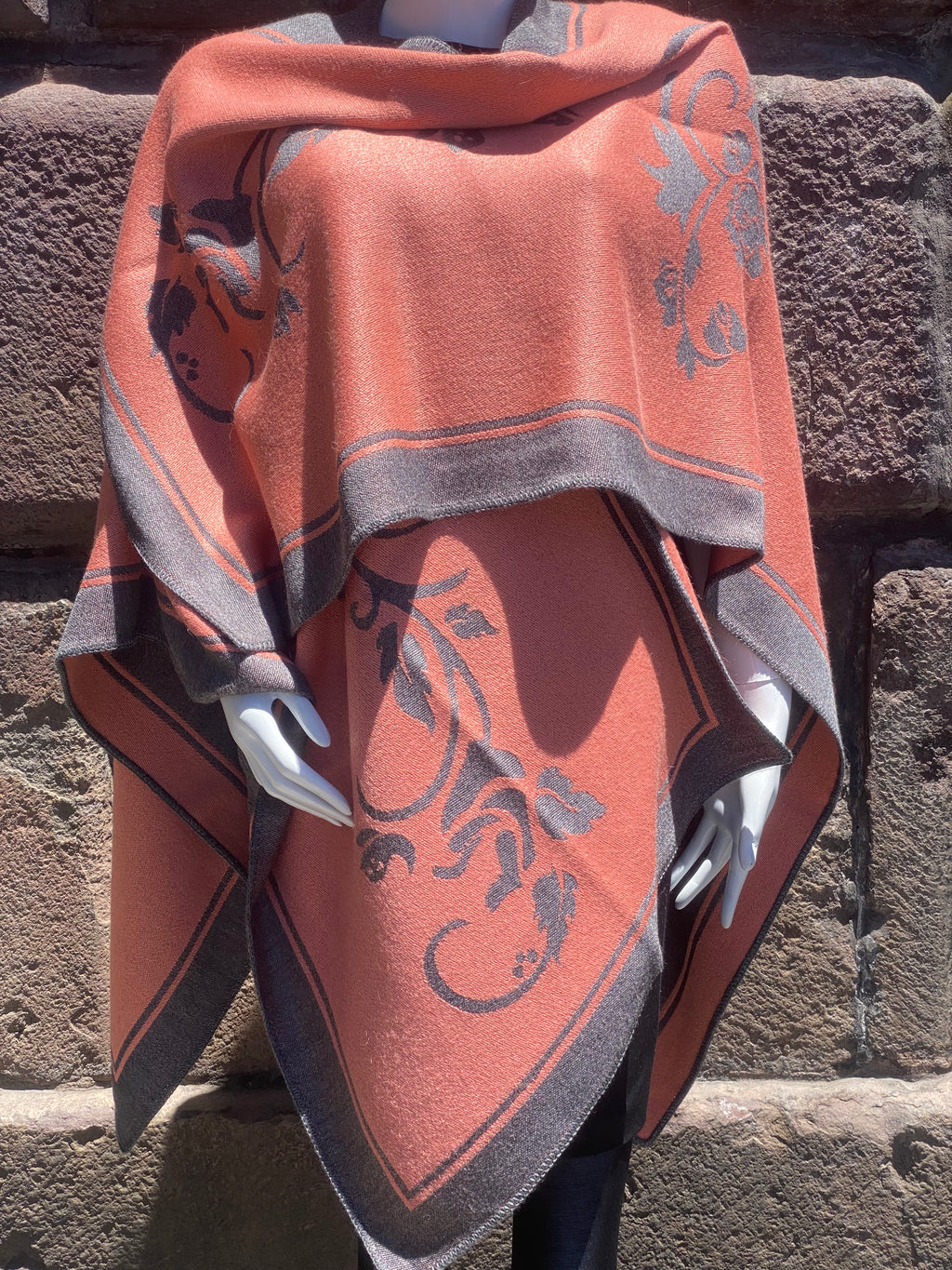 Reversible Alpaca Cape (A5)