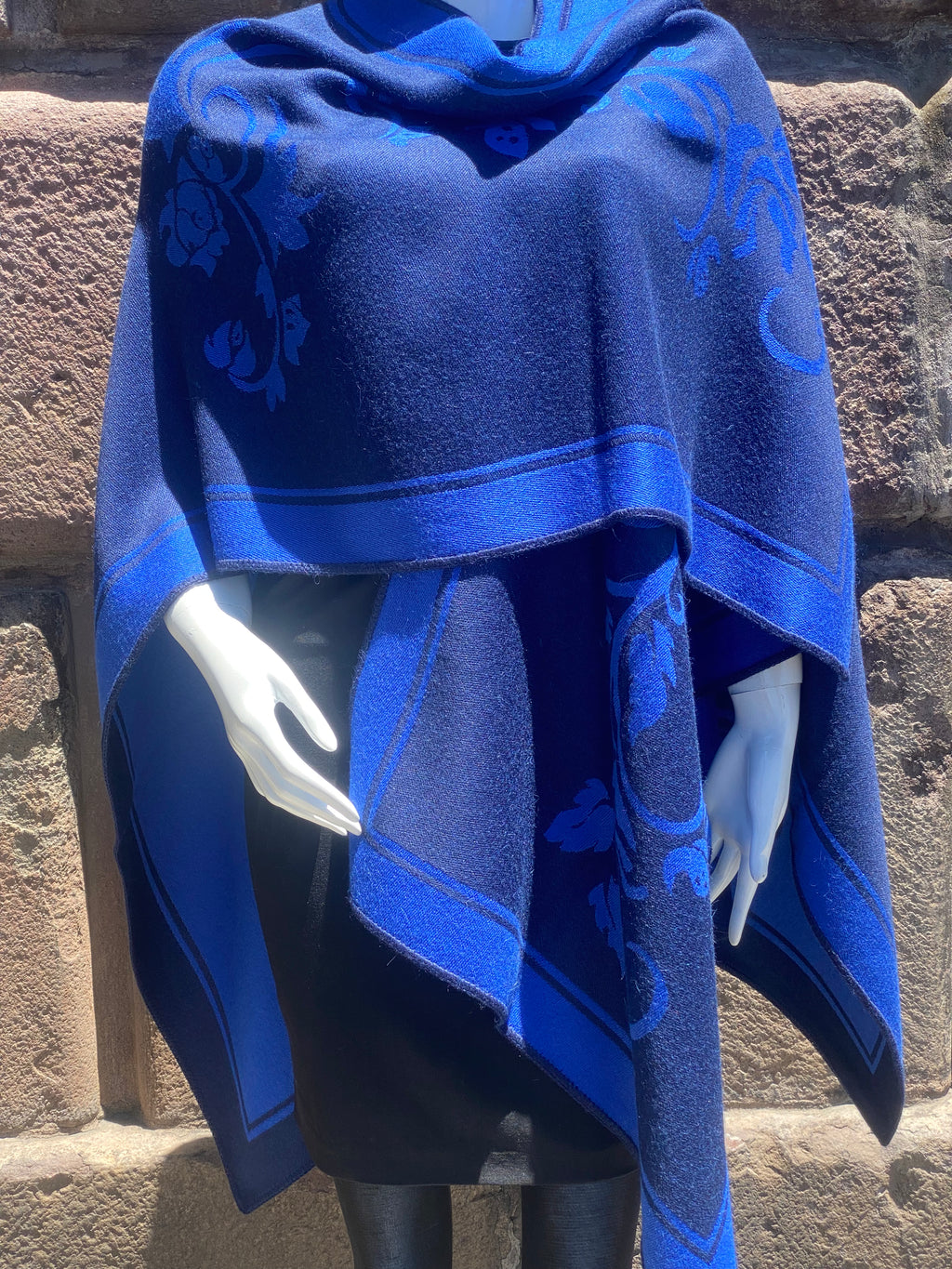 Reversible Alpaca Cape (A6)