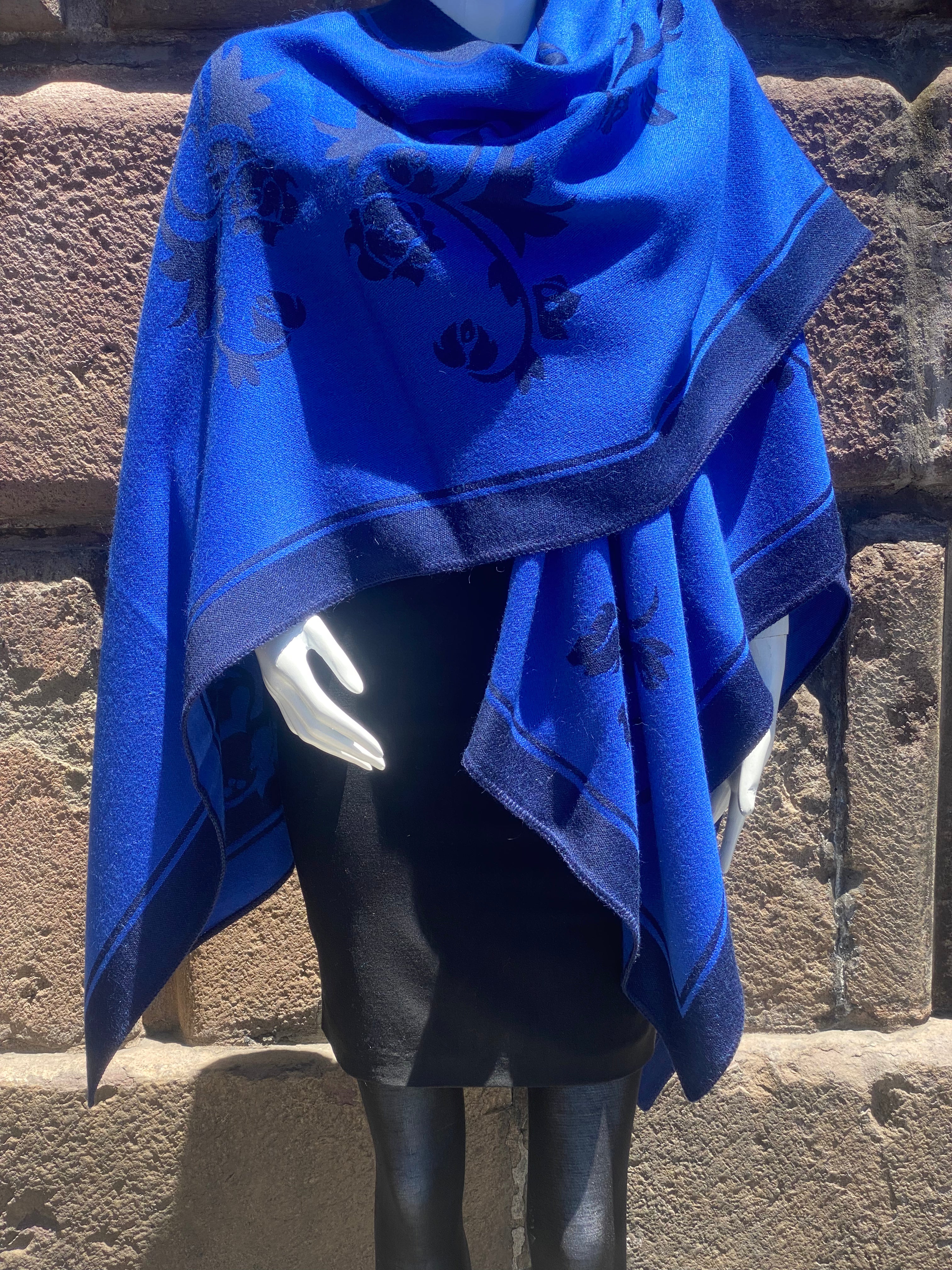 Reversible Alpaca Cape (A6)