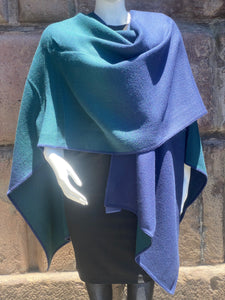 Reversible Alpaca Cape (A9)