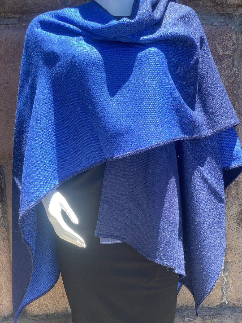 Reversible Alpaca Cape (A13)