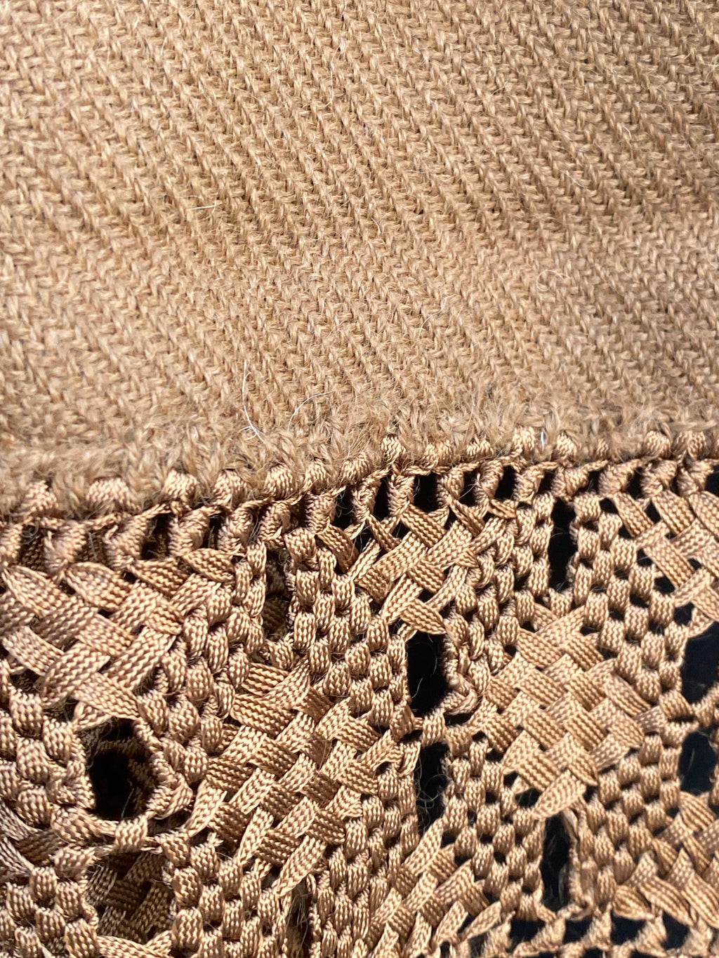 Handcrafted Alpaca Shawl with Silk Macrame Fringe (31)