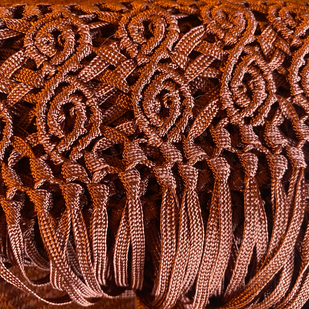 Handcrafted Alpaca Shawl with Silk Macrame Fringe (29)