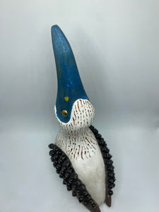 WOODEN BLUE FOOTED BOOBY N16