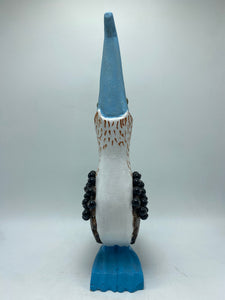 WOODEN BLUE FOOTED BOOBY N17