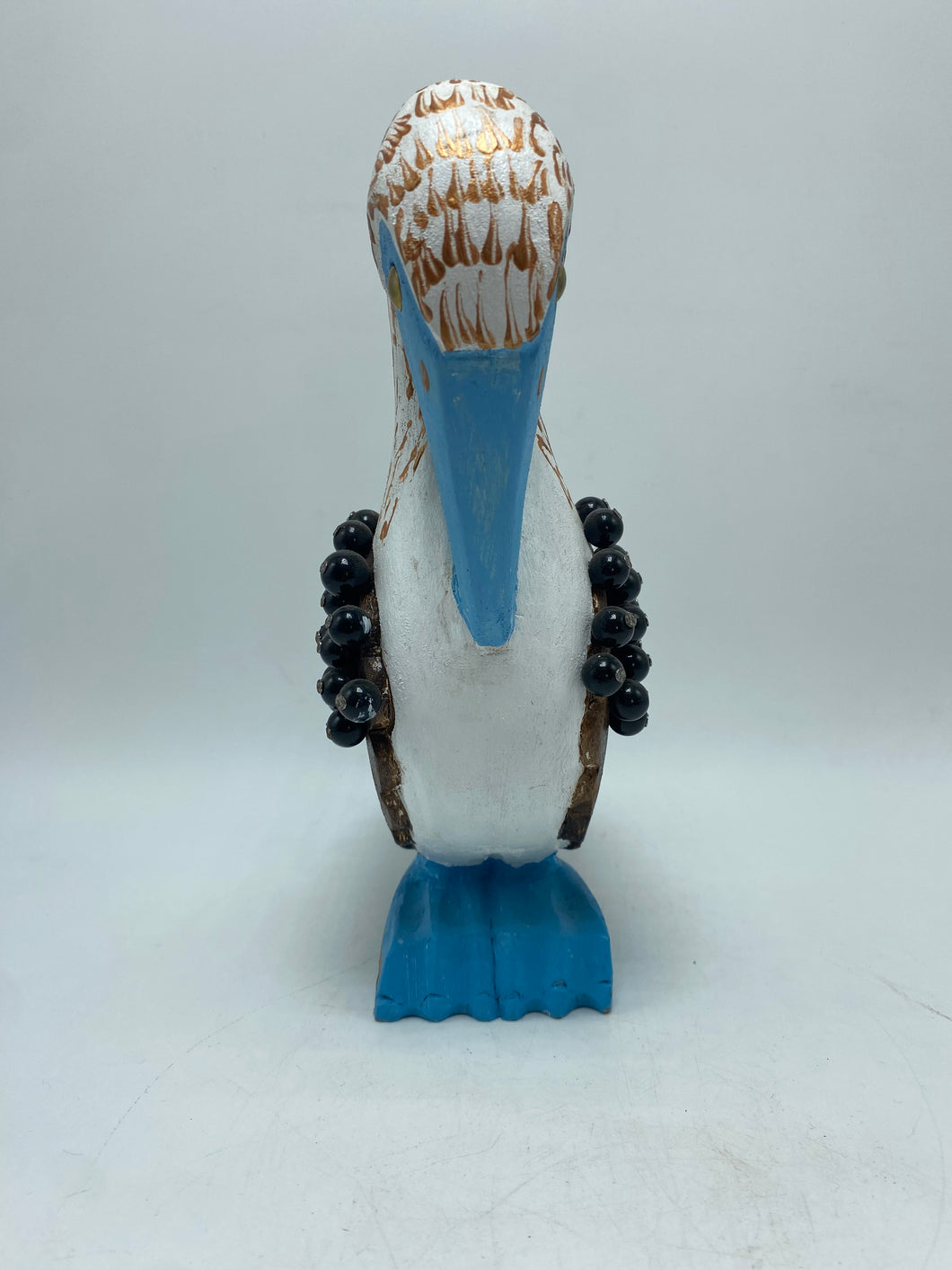 WOODEN BLUE FOOTED BOOBY N21