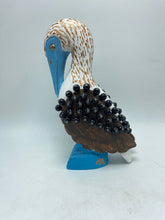 Load image into Gallery viewer, WOODEN BLUE FOOTED BOOBY N21
