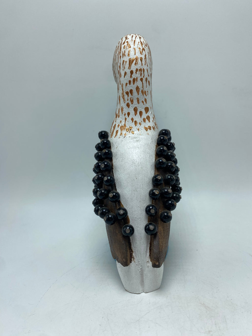 WOODEN BLUE FOOTED BOOBY N21