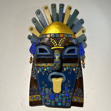 Load image into Gallery viewer, AYA HUMA BLUE MASK
