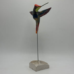 Artistic Ceramic Hummingbird 1