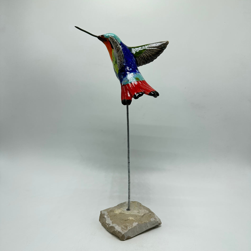 Ceramic Hummingbird 8