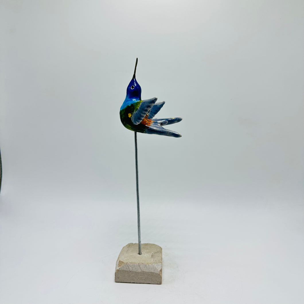 Ceramic Hummingbird 12