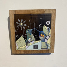 Load image into Gallery viewer, HUMMINGBIRD WOOD ART 8
