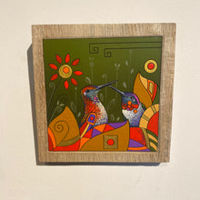 Load image into Gallery viewer, HUMMINGBIRD WOOD ART 9
