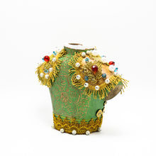 Load image into Gallery viewer, Green Bullfighter Jacket sculpture
