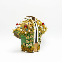 Load image into Gallery viewer, Green Bullfighter Jacket sculpture
