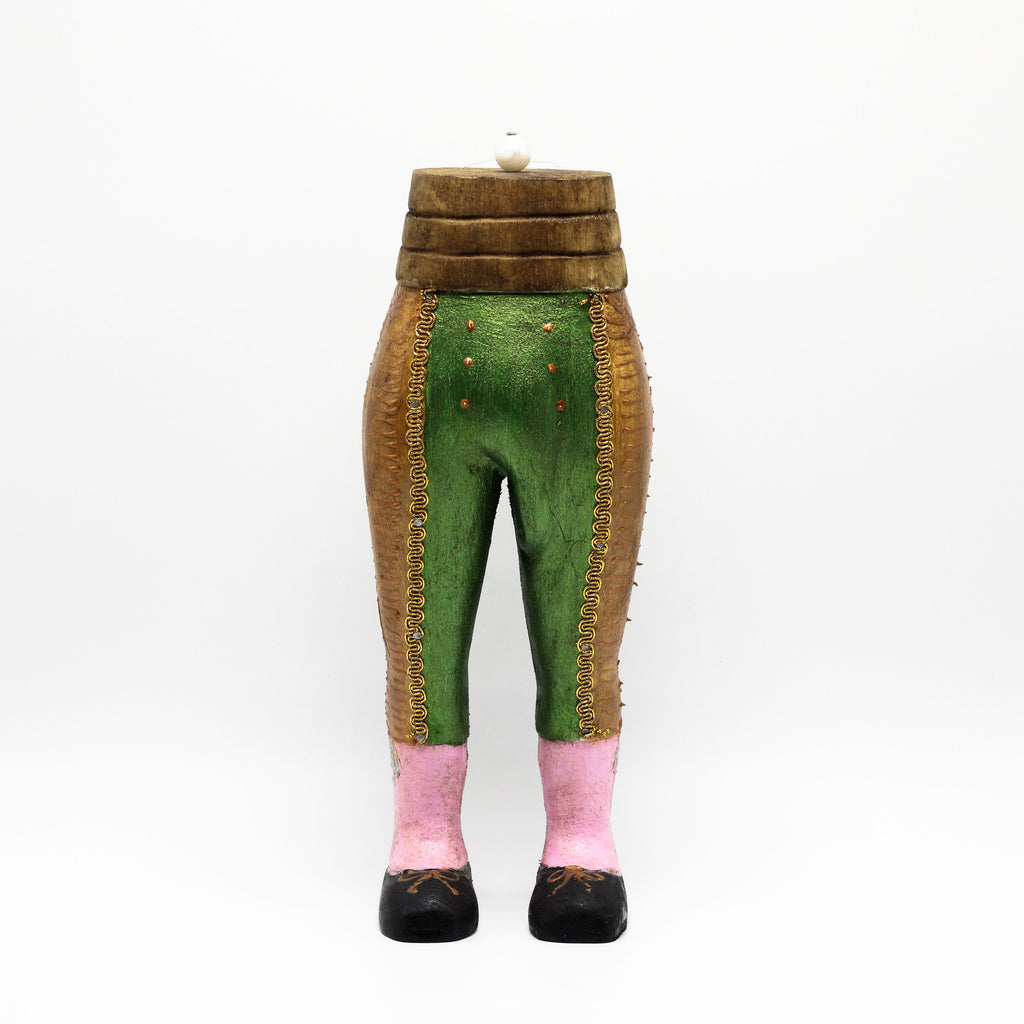 Green Bullfighter Jacket sculpture