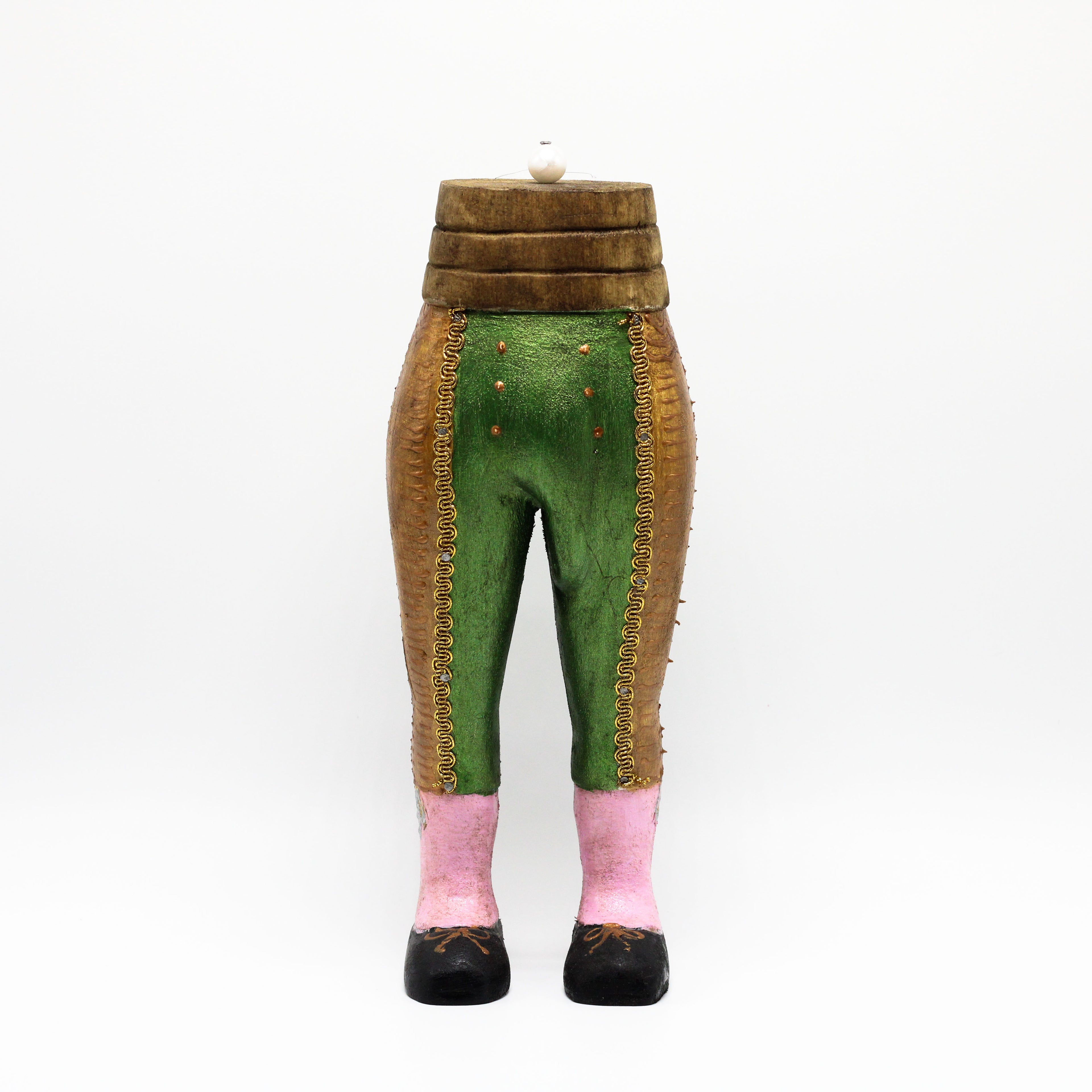 Green Bullfighter Jacket sculpture