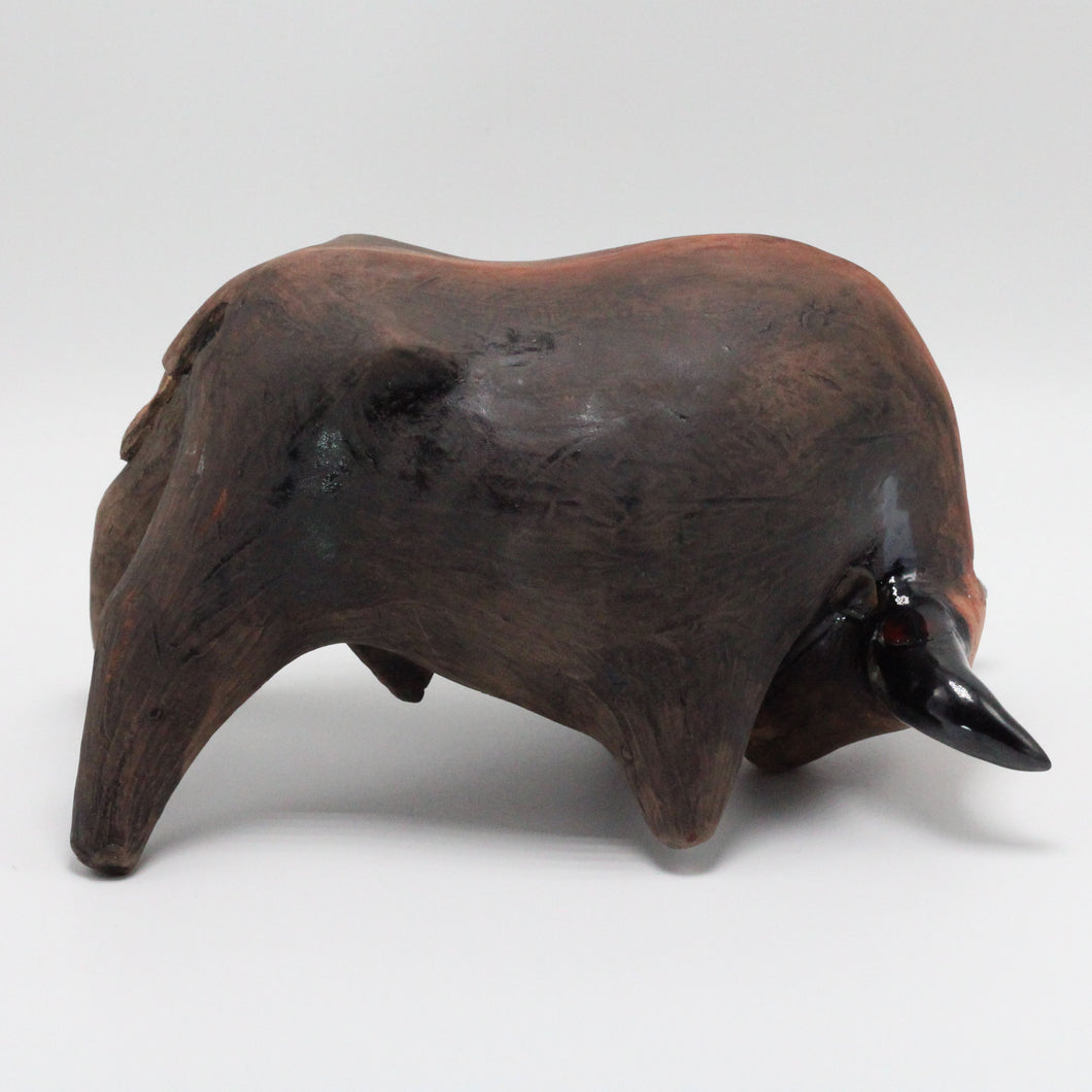 Ceramic Bull 26 Sculpture (medium)
