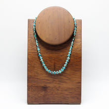 Load image into Gallery viewer, Silver and Andean Turquoise  Necklace 22
