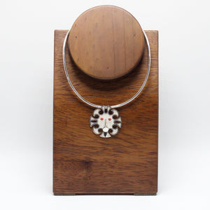 Silver and Garnet Necklace33