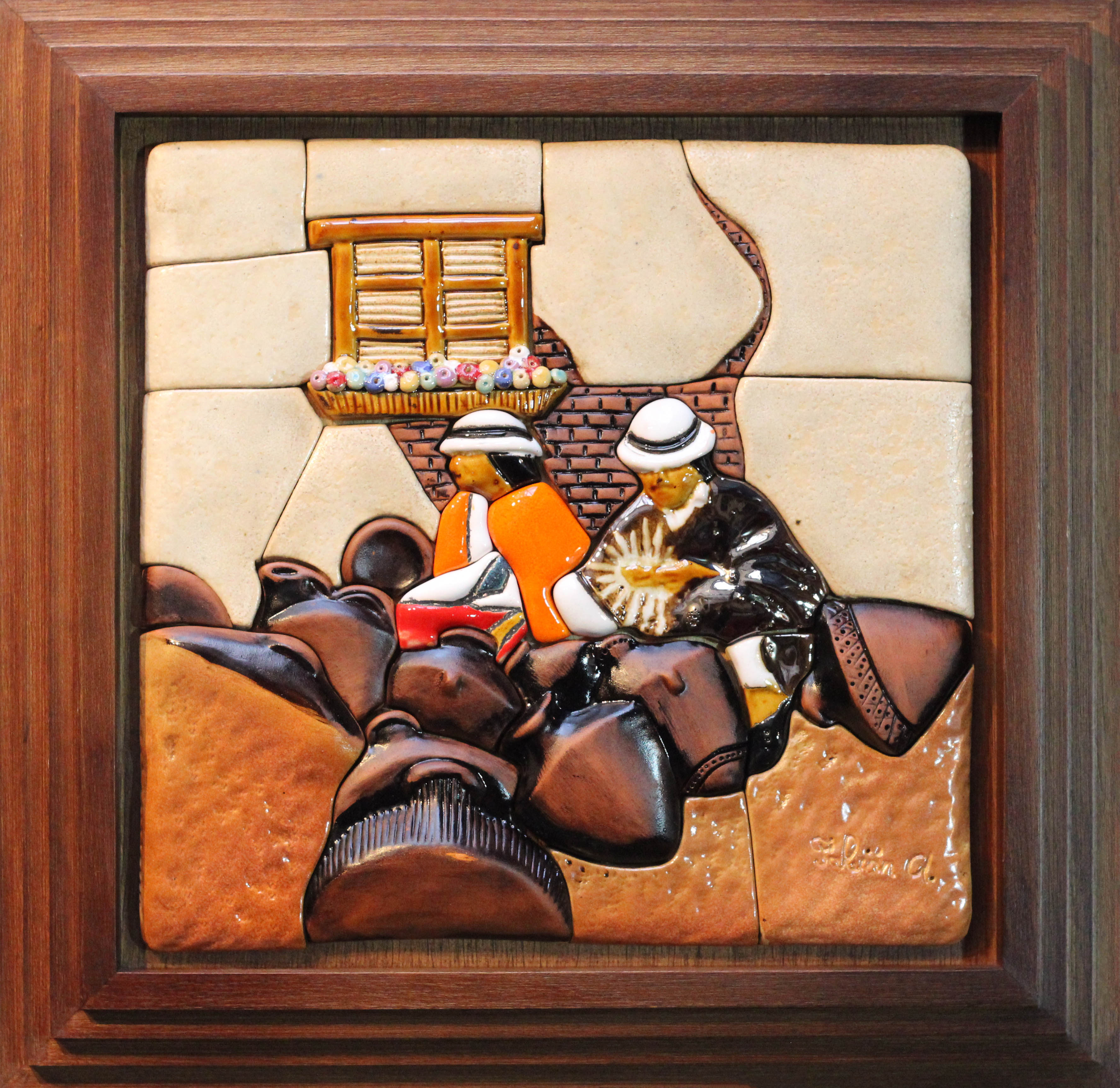 Local Fair Ceramic Mural